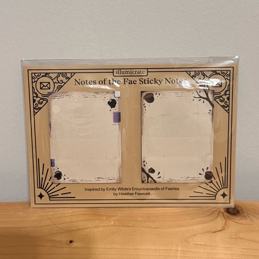 Illumicrate sticky notes